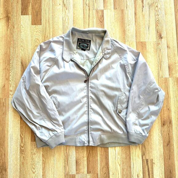 Beige Pacific Trail Grandpa Windbreaker - Size Large - Picture 1 of 8